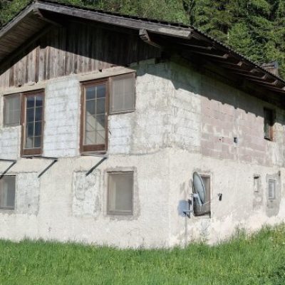 Westansicht des Hauses.