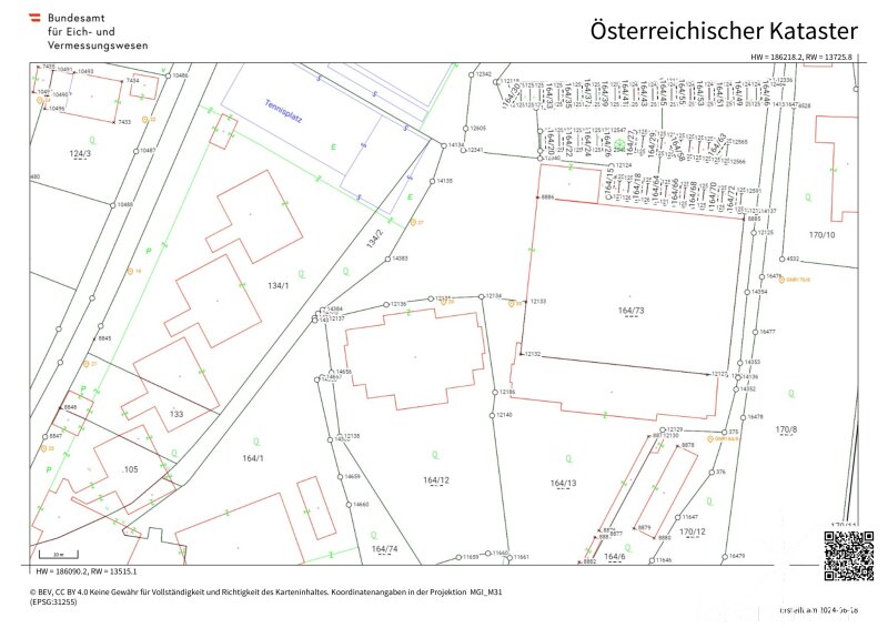 Österreichischer Kataster - BEV