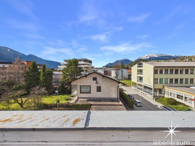 Ausblick Terrasse. Richtung Westen.